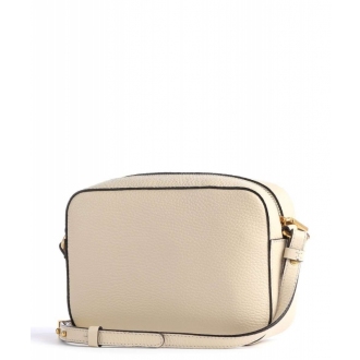 Coccinelle Beat kožená crossbody kabelka písková