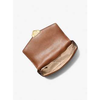 Michael Kors Soho large kabelka logo hnedá